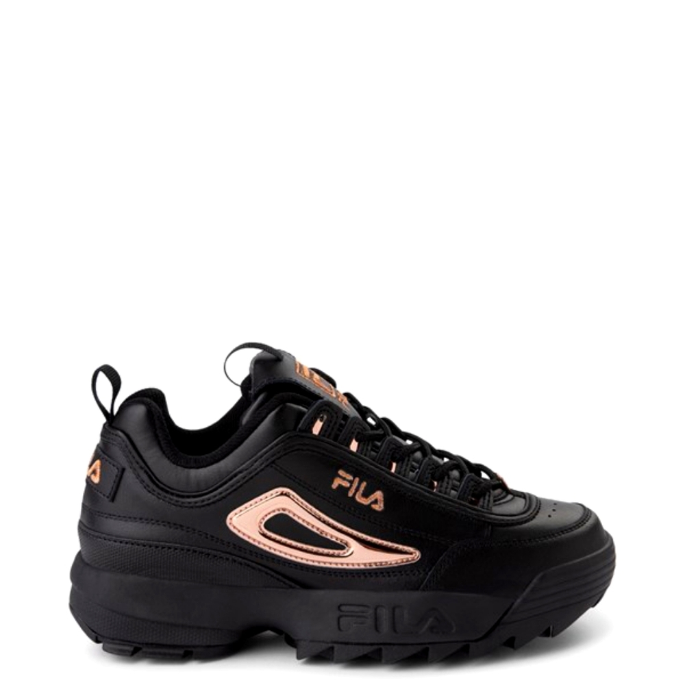 Fila Disruptor 2 Athletic Shoe Black/Rose Gold